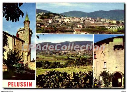 CPSM Pelussin tour du Chateau de Virieu Vue Generale