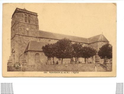 carte de PENVENAN