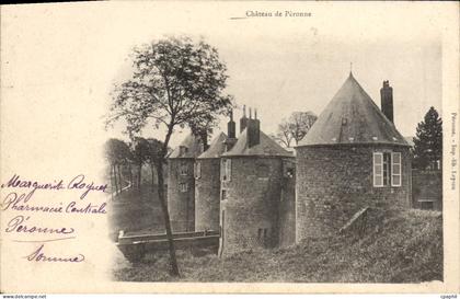 CPA Peronne Château