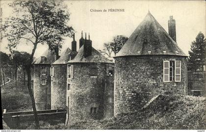 CPA Peronne Chateau