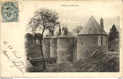 CPA Peronne Le Chateau