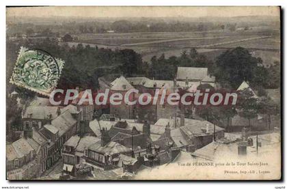 CPA Peronne Vue De Peronne Prise De La Tour Saint Jean