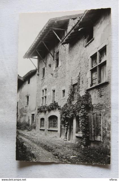 Cpsm, Pérouges, grenier à sel, Ain 01