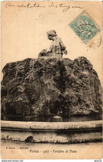 CPA PERTUIS - Fontaine de Diane (512327)