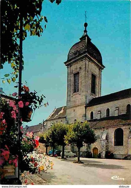 Carte Postale - 70 - Pesmes - L'Eglise - Le porche - Fleurs - CPM - Voir Scans Recto-Verso - Poscard - Carta Postal -  P