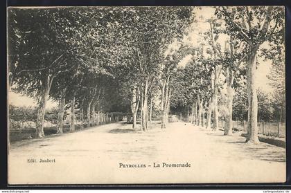 CPA Peyrolles, La Promenade