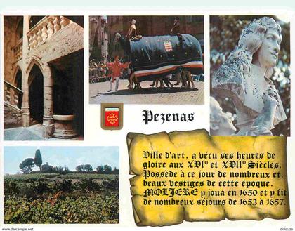 34 - Pezenas - Multivues - CPM - Voir Scans Recto-Verso