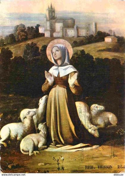 Carte Postale - 31 - Pibrac - Sainte-germaine Cousin Bergere de Pibrac - Art Peinture Religieuse -  -  -  - CPM -  -  -