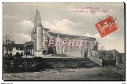CPA Pelerinage de Pibrac L'eglise