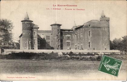 CPA Pibrac Facade du chateau
