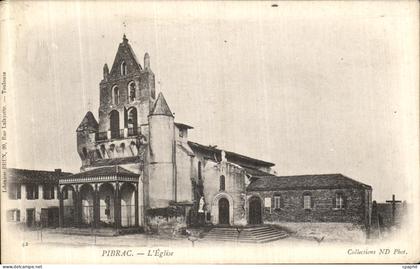 CPA Pibrac L Eglise