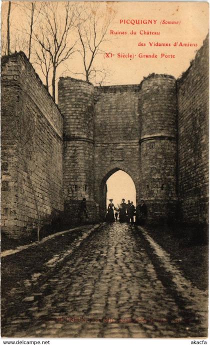 CPA Picquigny Chateau des Vidames d'amiens (1498179)