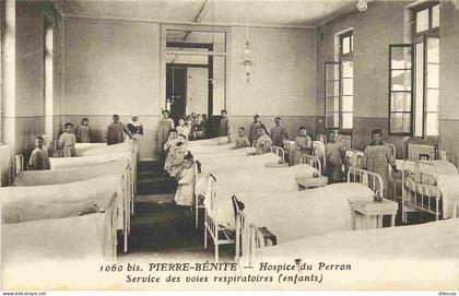 69 - Pierre Bénite - Hospice du Perron - Service des voies respiratoire - enfants - Animée - CPA - Voir Scans Recto-Vers