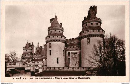 CPA   Carte Postale  France  Pierrefonds  Château de Pierrefonds Tour Jules César  VM107901