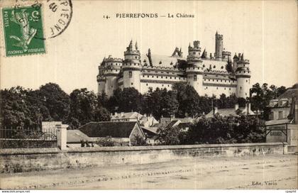 Pierrefonds - Le Chateau - CPA