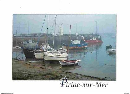 44 - Piriac sur Mer - Brume matinale sur le port - Bateaux - Flamme Postale - CPM - Voir Scans Recto-Verso
