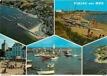 44 - Piriac sur Mer - Multivues - Plage - Bateaux - Automobiles - CPM - Voir Scans Recto-Verso