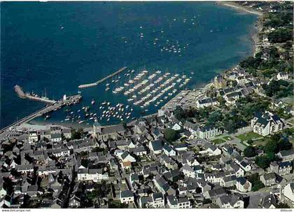 Carte Postale - 44 - Piriac sur Mer - Vue générale sur le bourg et le port - Vue aérienne - CPM - Voir Scans Recto-Verso