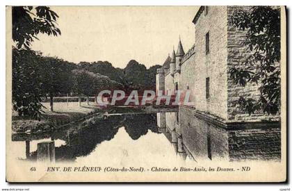 CPA Env De Pleneuf Chateau de Nien Assis Les Douves