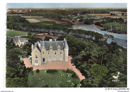 CU-BFP1-0379-29 - PLOBANNALEC - En avion au-dessus - manoir de kerlut