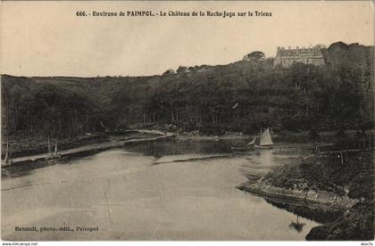 CPA PLOEZAL Le Chateau de la Roche-Jagu sur le Trieux Env. de Paimpol (1147850)