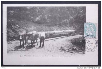 88 Plombières-les-Bains LES VOSGES - Transport du Bois aux environs de Plombières atte  D88D  K88351K  C88351C RH015631