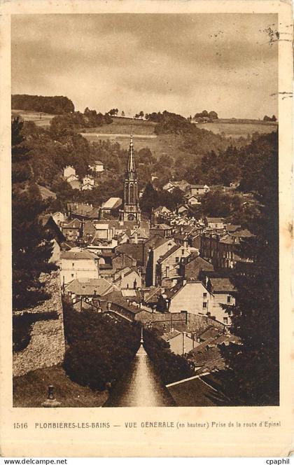 CPA Plombieres les Bains Vue Generale