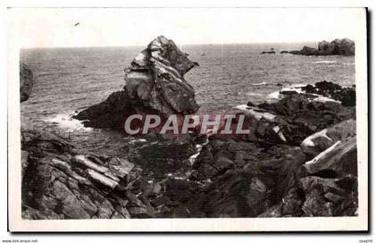 CPA Plougasnou Primel Le Rocher de l Empereur