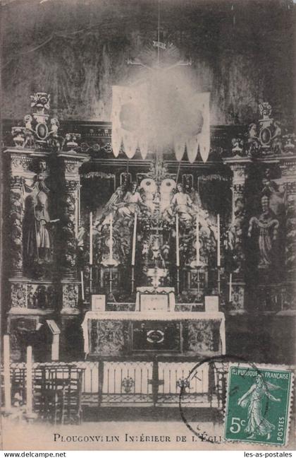29 PLOUGONVELIN INTERIEUR DE L EGLISE