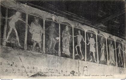 CPA Plouha Kermaria Ni quit Plouha Danse Macabre