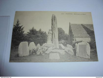 PLOZEVET Monument aux Morts Carte Postale