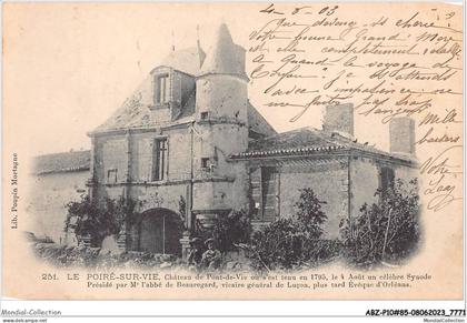 ABZP10-85-0834 - LE POIRE SUR VIE - Chateau de pont de vie