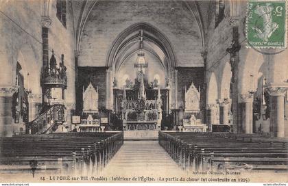 Le Poiré sur Vie          85        Intérieur de l'Eglise   N° 14    (voir scan)