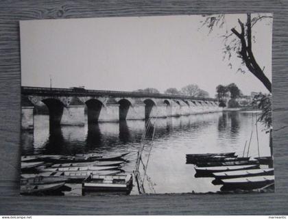 CPA Poissy (78) le pont, la Seine