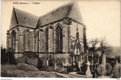 CPA POIX-de-PICARDIE L'Eglise (1292382)