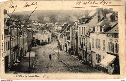 CPA POIX-de-PICARDIE La Grande Rue (1292370)