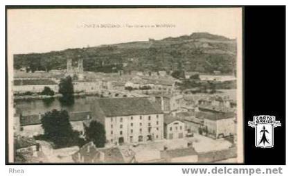 54 Pont-à-Mousson - 7 - PONT-A-MOUSSON - Vue Générale et MOUSSON -  cpa Rhea D54D  K54431K  C54431C