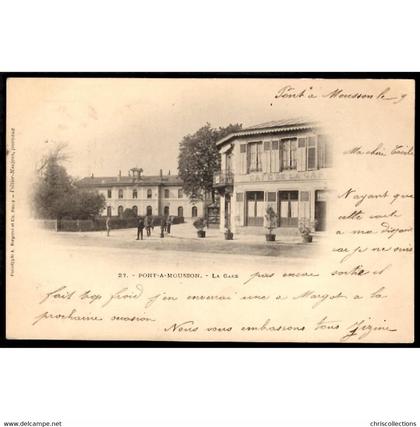 54 - PONT A MOUSSON (Meurthe et Moselle) - La Gare