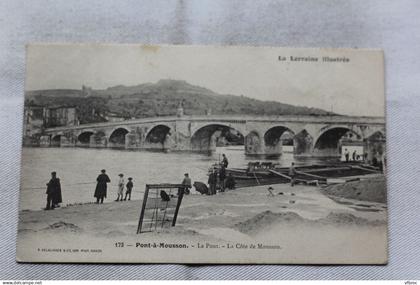 AA492, Pont à Mousson, le pont, la côte de Mousson, Meurthe et Moselle 54