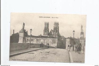 PONT A MOUSSON SUR LE PONT (PETITE ANIMATION) 1916