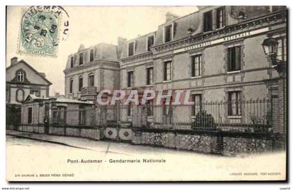 CPA Pont Audemer Gendarmerie Nationale