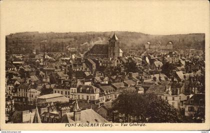 CPA Pont Audemer Vue generale