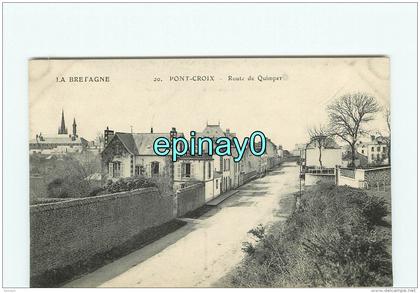 B - 29 - PONT CROIX - route de Quimper
