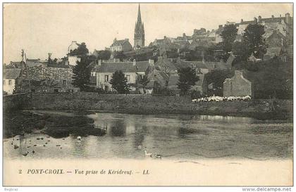 PONT CROIX      VUE PRISE DE KERIDREUF