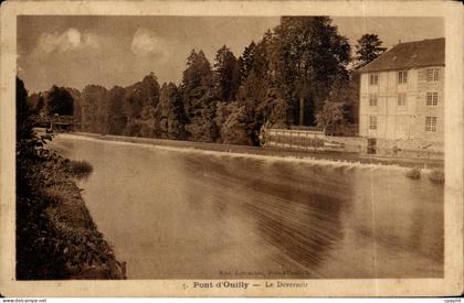 CPA Pont d'Ouilly Le Deversoir