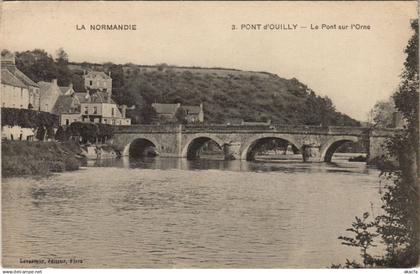 CPA PONT-d'OUILLY Le Pont sur l'Orne (1226852)