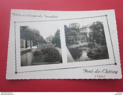CPSM Carte Postale Pont-de-Chéruy le bourbre--- France 38 Isère  Pont-de-Chéruy le bourbre