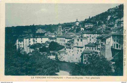 38 - Pont en Royans - Vue Générale - CPA - Voir Scans Recto-Verso