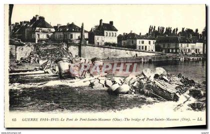 CPA Militaria Le Pont de Pont Sainte Maxence