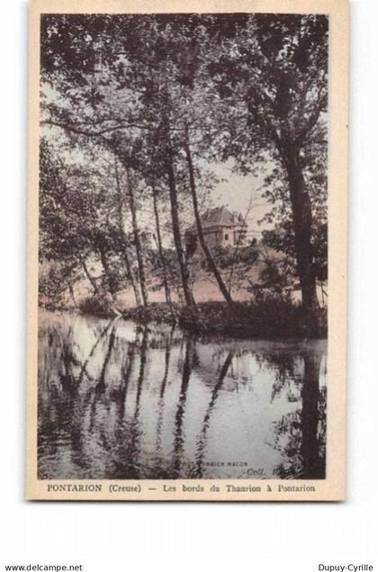 PONTARION - Les bords du Thaurion à Pontarion - très bon état